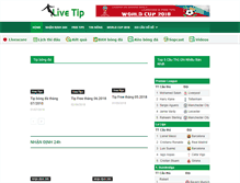 Tablet Screenshot of livetip.vn